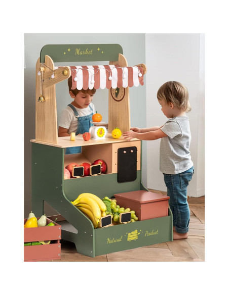 Juego de Tienda de Abarrotes de Madera ROBOTIME 11.7 kg Juego de Tienda de Abarrotes de Madera ROBOTIME 11.7 kg