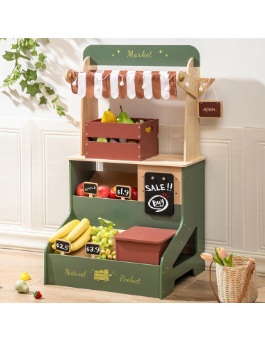 Juego de Tienda de Abarrotes de Madera ROBOTIME 11.7 kg