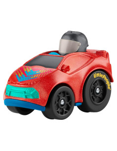 Auto de Carreras Rojo Fisher-Price Little People 4.5x8.8cm