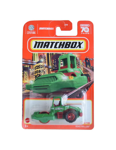 Rodillo de carretera Matchbox 70 años 52/100 - 40.8g