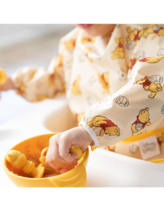 Babero de Manga Larga Bumkins Disney Winnie Pooh 6-24 Meses 2
