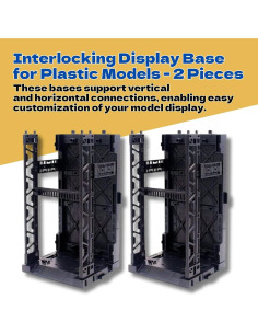 Juego de Exhibición de Modelos de Plástico Gundam - 2 Bases 2