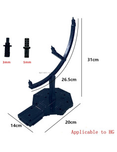 Soporte de Exhibición de Modelo JACY JF0008 Ajustable 15cm 2
