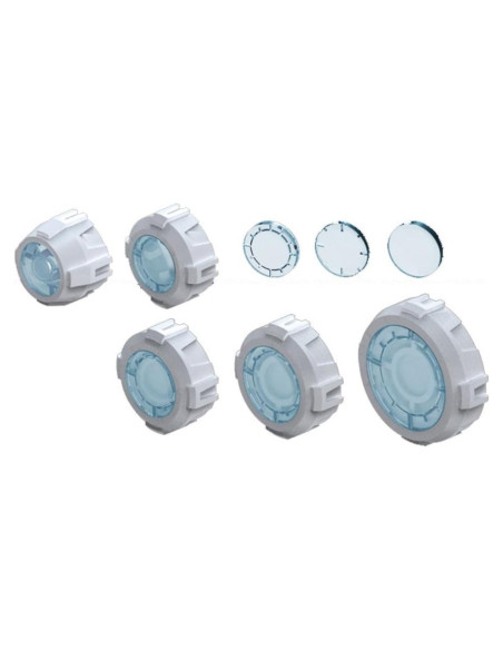 Piezas de Lente Clara Bandai Hobby para Modelos Gundam