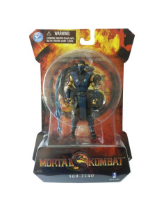 Figura de Acción Sub-Zero Mortal Kombat 9 Jazwares 10 cm