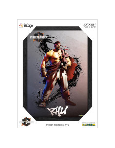 Póster Lenticular 3D Level Up Labs Street Fighter 6 Ryu 25.4x30.5cm
