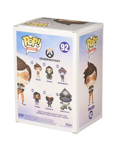 Figura de Vinilo Pop! Funko Overwatch Tracer Posh 9.5 cm