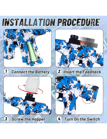 Kit de Juguete Blaster Automático Anstoy AKM Turbo Beast 0.61 kg Kit de Juguete Blaster Automático Anstoy AKM Turbo Beast 0.61 kg