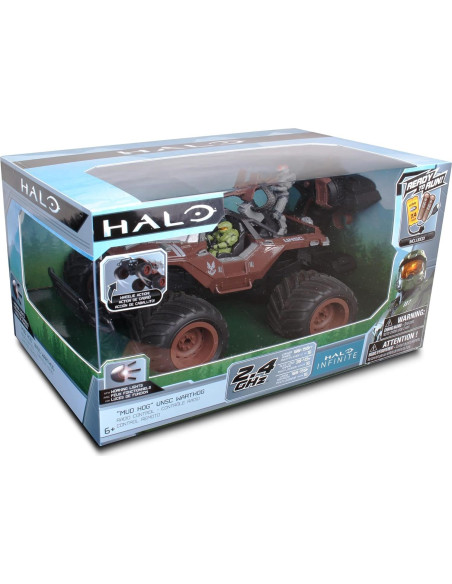 Vehículo RC NKOK Halo Infinite Warthog Mud Hog 35.56cm Vehículo RC NKOK Halo Infinite Warthog Mud Hog 35.56cm