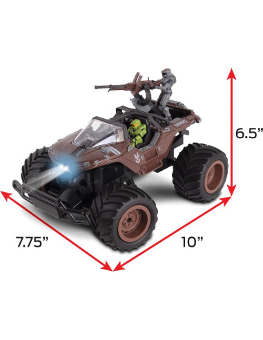 Vehículo RC NKOK Halo Infinite Warthog Mud Hog 35.56cm