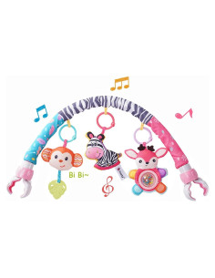 Juguetes Colgantes para Cochecito PauHami1ton Cebra Rosa