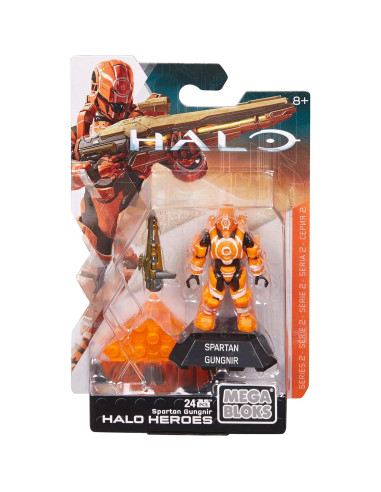 Figura de Acción Mega Bloks Halo Spartan Gungnir 9.84cm