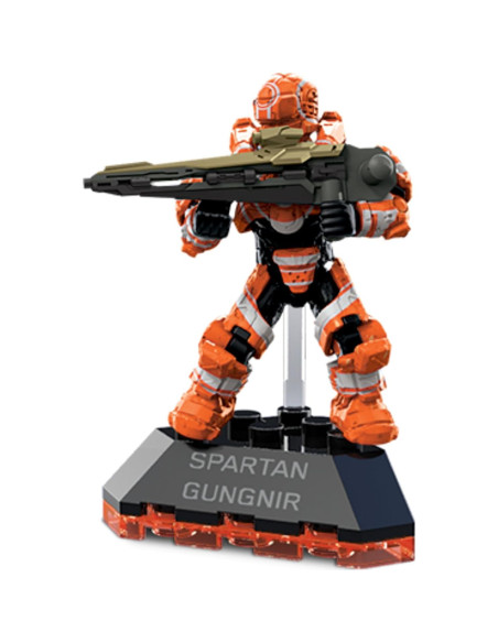 Figura de Acción Mega Bloks Halo Spartan Gungnir 9.84cm