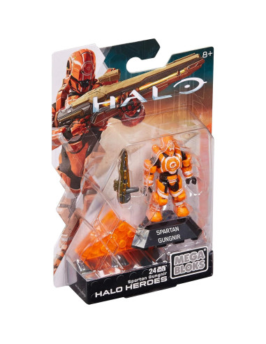 Figura de Acción Mega Bloks Halo Spartan Gungnir 9.84cm