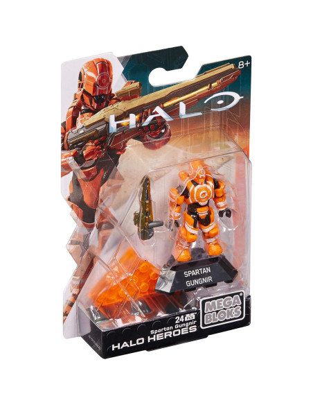 Figura de Acción Mega Bloks Halo Spartan Gungnir 9.84cm