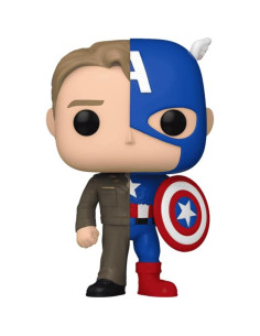 Funko Pop Capitán América Chris Evans Autografiado Facsímil 2
