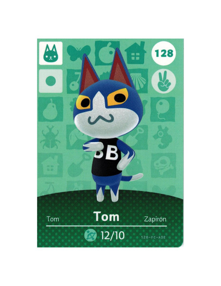 Tarjeta Amiibo Animal Crossing Happy Home Designer 128/200