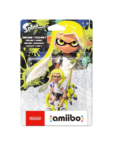 Amiibo Inkling Amarillo Nintendo - Accesorio para Switch