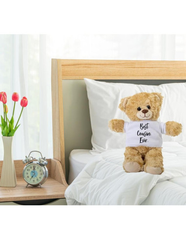 Osito de Peluche SpreadPassion con Camiseta 21.6x25.4cm