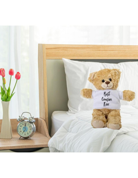 Osito de Peluche SpreadPassion con Camiseta 21.6x25.4cm