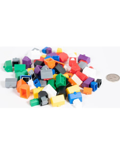 Hoteles y Casas de Plástico Morrison Games - 90 Piezas para Monopoly 2