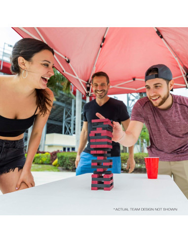 Juego de Apiladores de Mesa NFL Wild Sports Buffalo Bills 54 Piezas