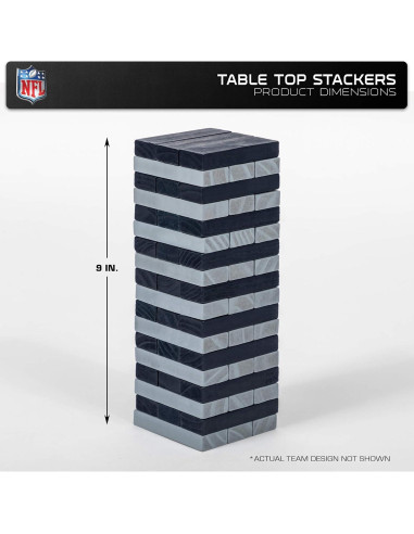 Juego de Apiladores de Mesa NFL Wild Sports Buffalo Bills 54 Piezas