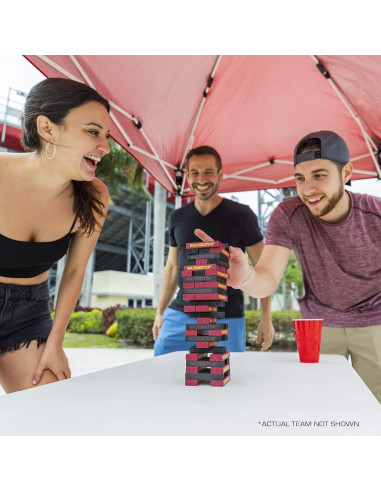 Juego de Bloques Apilables Wild Sports Texas Longhorns 54 Piezas