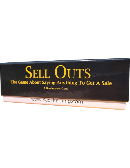 Juego de Cartas Sell Outs - Bad Kerning LLC - 450 Cartas Juego de Cartas Sell Outs - Bad Kerning LLC - 450 Cartas