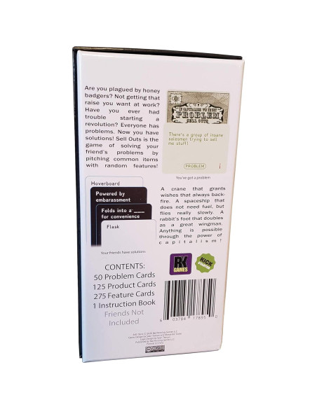 Juego de Cartas Sell Outs - Bad Kerning LLC - 450 Cartas Juego de Cartas Sell Outs - Bad Kerning LLC - 450 Cartas