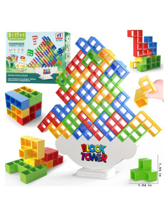 Juego de Bloques de Apilamiento OUXIA 48 Pcs - Diversión Familiar