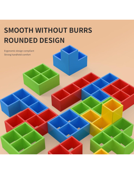 Juego de Bloques de Apilamiento OUXIA 48 Pcs - Diversión Familiar
