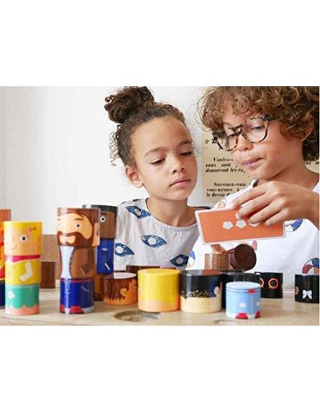 Juego de Bloques de Madera Inclusivos Mis Constructores 48 Piezas