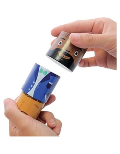 Juego de Bloques de Madera Inclusivos Mis Constructores 48 Piezas