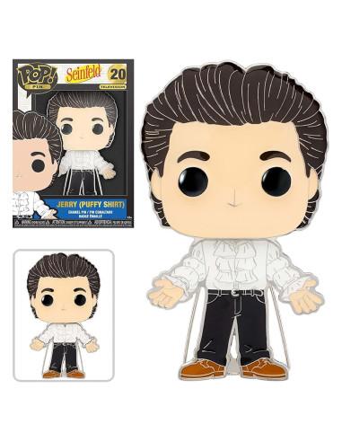 Pin Pop! Seinfeld Jerry Camisa Puffy Funko 10.16 cm