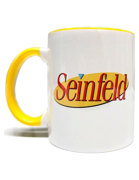 Taza Cerámica 11oz Mean Muggin Seinfeld - Arte Divertido Taza Cerámica 11oz Mean Muggin Seinfeld - Arte Divertido