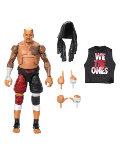 Figura de Acción WWE Elite Top Picks Mattel Solo Sikoa 15 cm