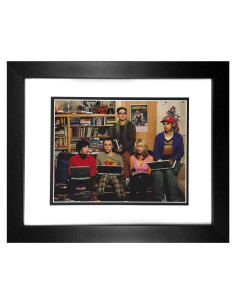 Foto Teoría del Big Bang 8x10 Enmarcada C.A.A. 11x14