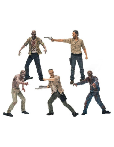 Set de Figuras The Walking Dead McFarlane 5 Figuras 30pz