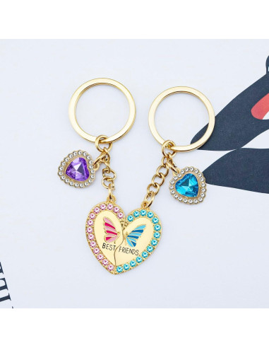 Llaveros a Juego OEHEDOU para Mejores Amigos - Regalos de Amistad