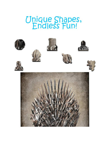 Rompecabezas de Madera Game of Thrones A3 309 Piezas