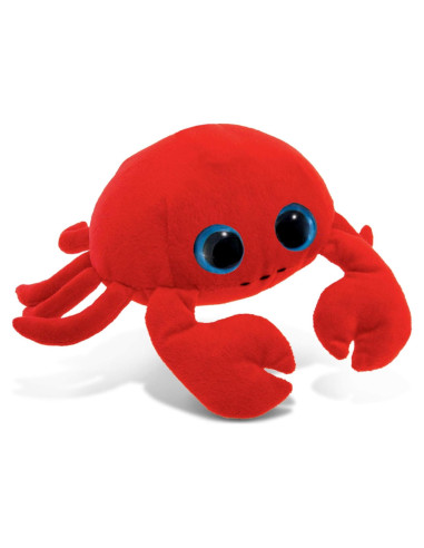 Cangrejo de Peluche Rojo Ojos Grandes Puzzled 15 cm Suave