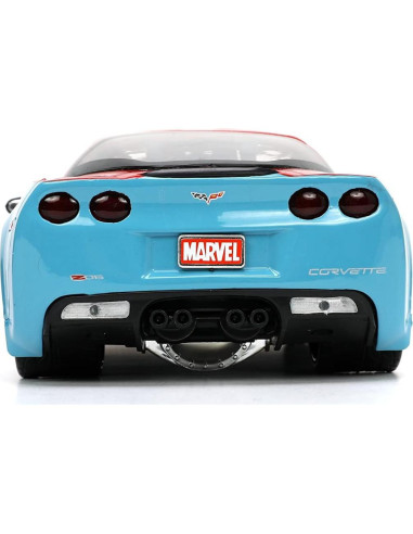 Coche de Fundición Jada Toys Doctor Strange 2006 Chevy Corvette