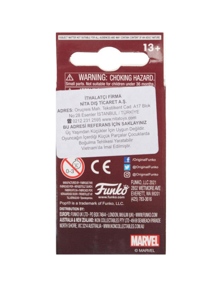 Llavero Funko Pop! Marvel Zombies Thor 5.08 cm