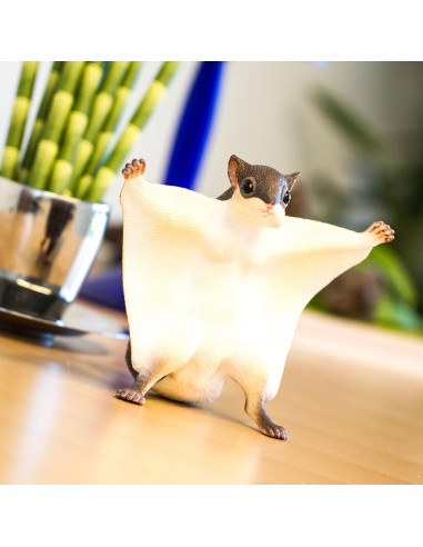 Figurita Ardilla Voladora Safari Ltd - Juguete Educativo 16.51 cm