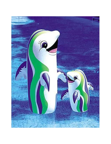 Bolsa Inflable Bop Bag Delfín Bailarín Swimline 91.44 cm