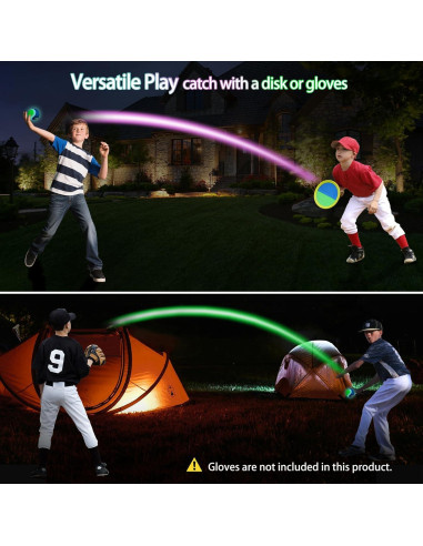 Juego de Pelotas LED Brillantes con Palas - Shenzhen Present