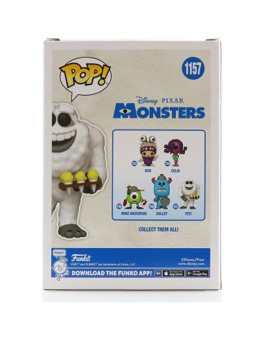 Funko Pop! Yeti Aromatizado a Limón Monsters Inc 9.5 cm