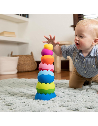 Juguete Sensorial Tobbles Neo Fat Brain - Apilamiento 6 Piezas