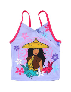 Conjunto Tankini 2 Piezas Niñas Dreamwave UPF 50+ Púrpura/Rosa 2